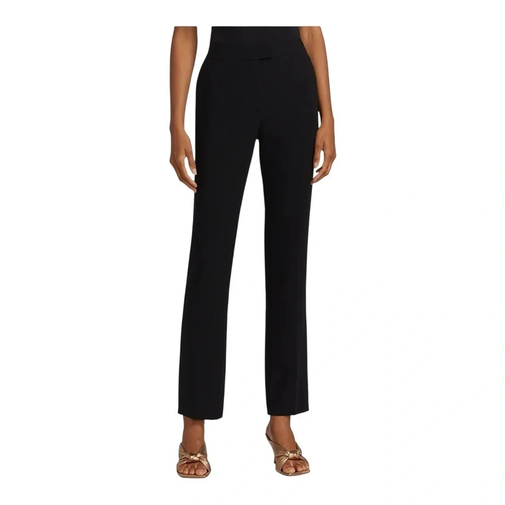 Altuzarra Todd Straight-Leg Crop Pants in black NWT